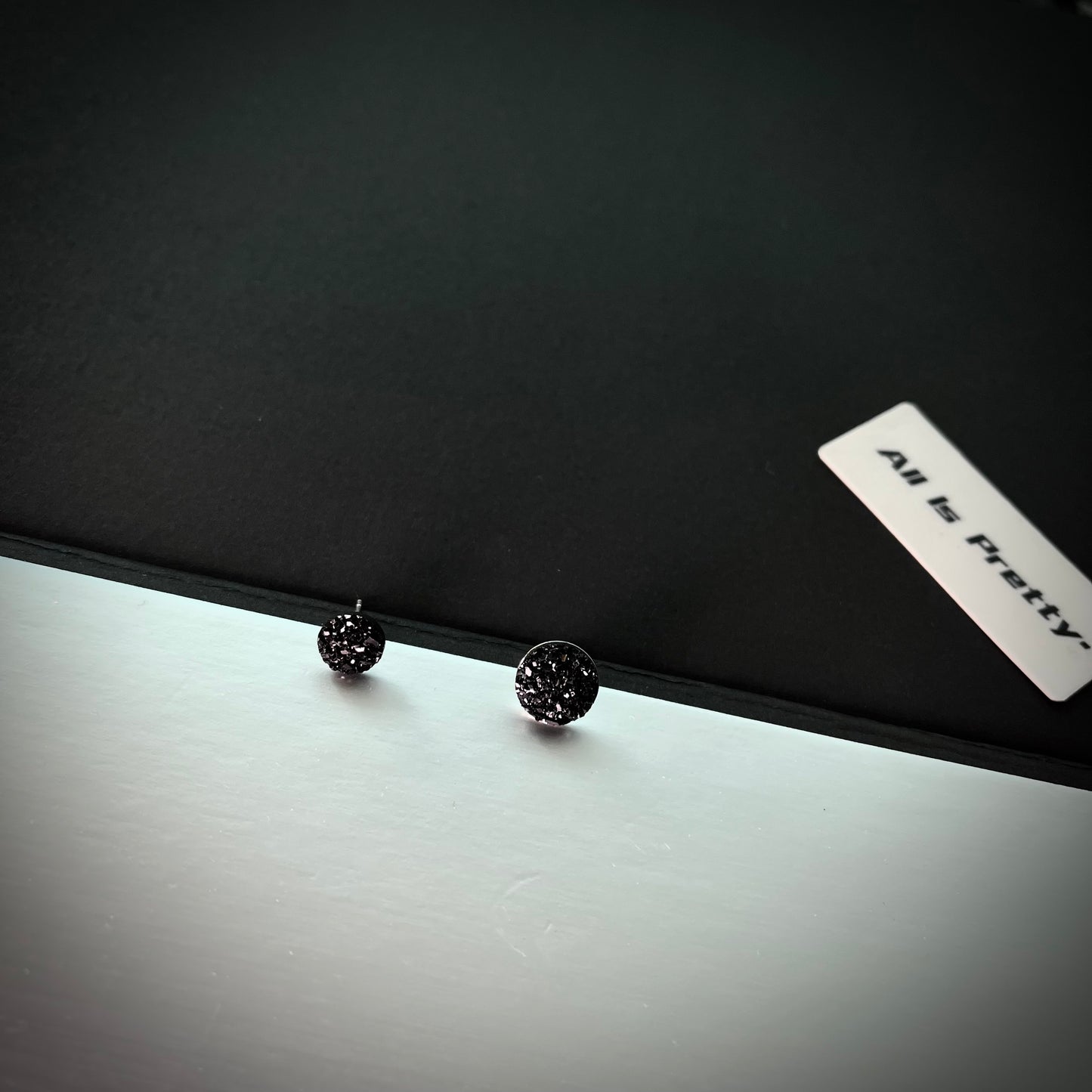 Sparkle stud earring(single)