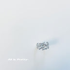 Handmade textured ring