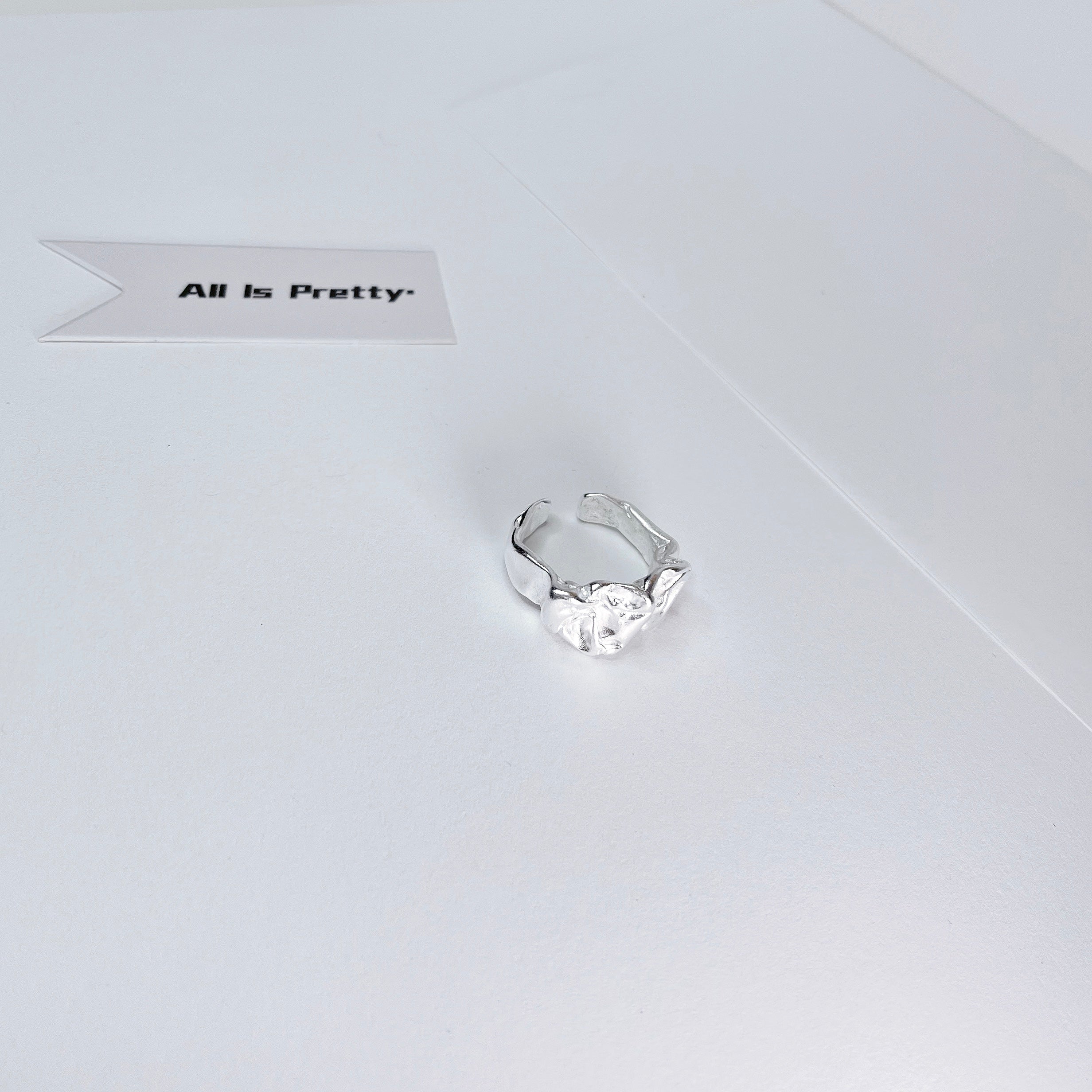 Handmade sterling silver ring