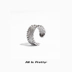 Beads pattern open ring