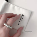 Stylish freshwater pearl ring