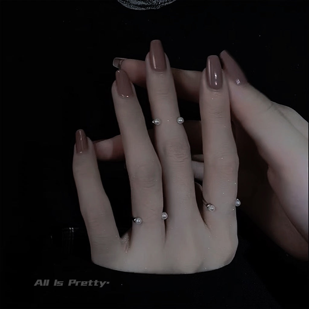 Pearl mini ring (tail ring)