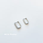 Mini U Hoop Earrings