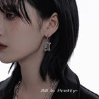 Vintage baroque style ice earrings