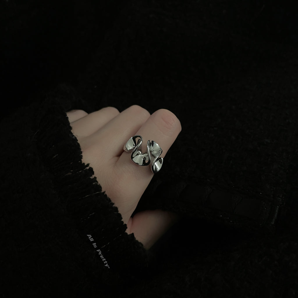 Floral Gold Plated Ring