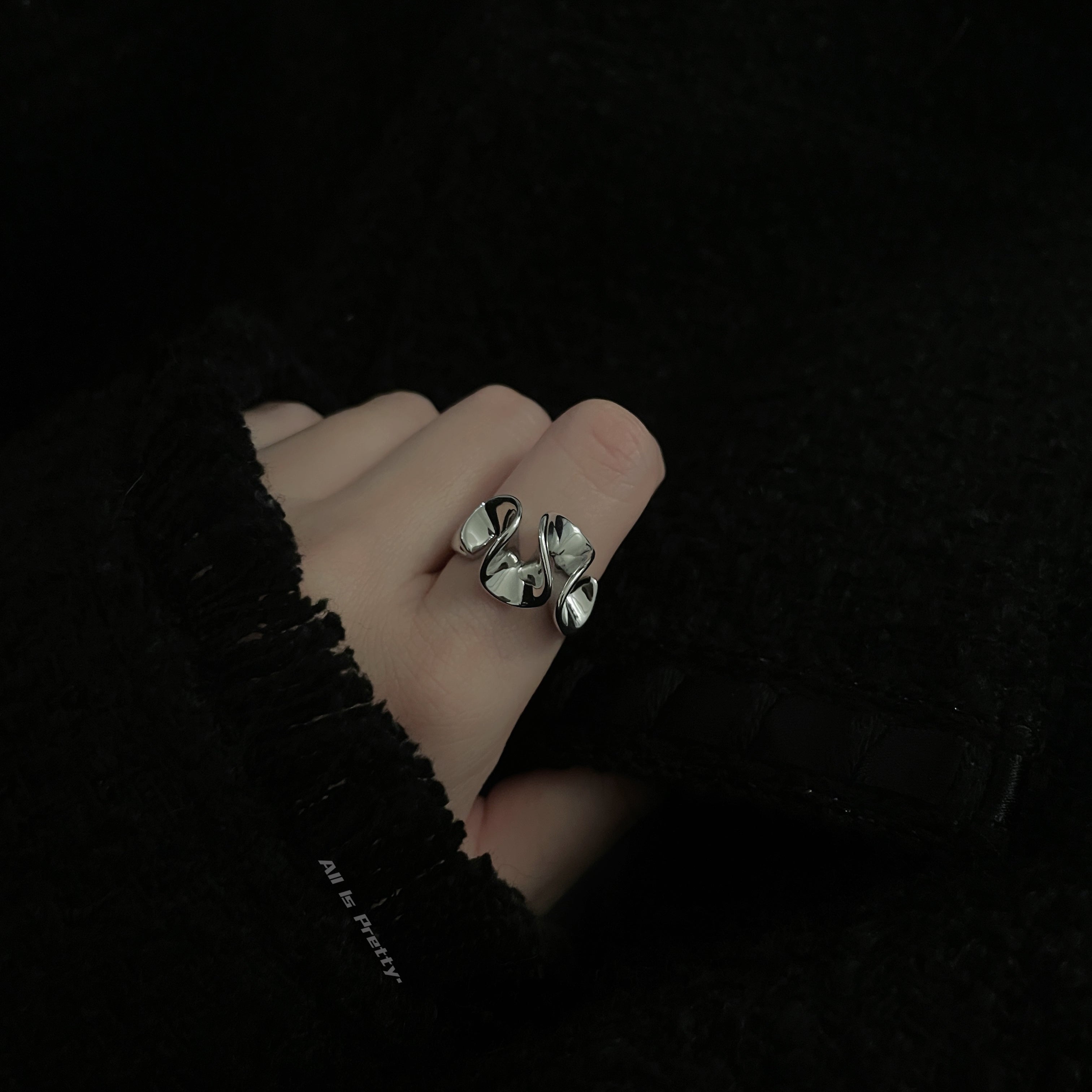 Floral Gold Plated Ring