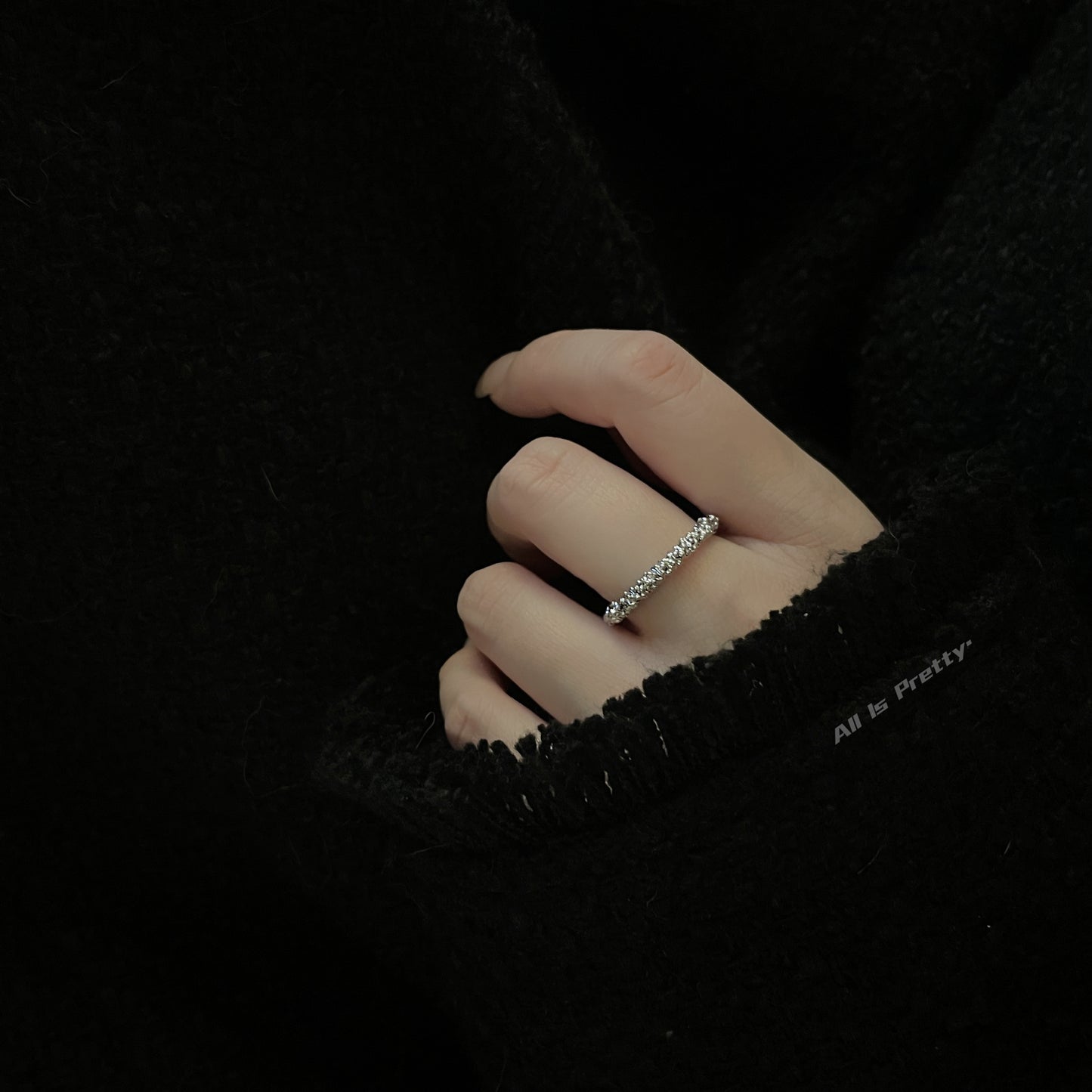 Unisex Texture Ring