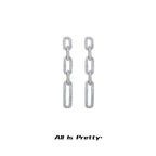 Crystal drop earrings