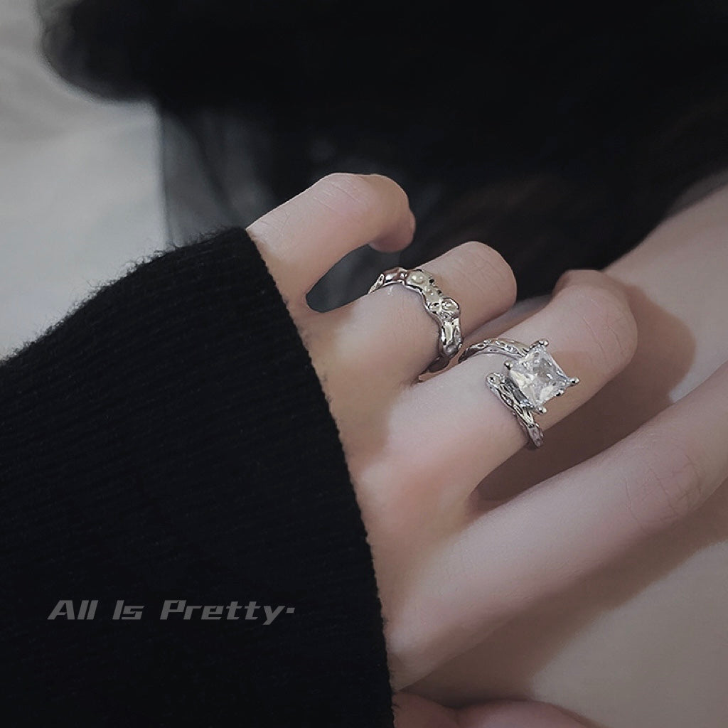 Crystal wrap ring