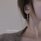 Crystal drop earrings