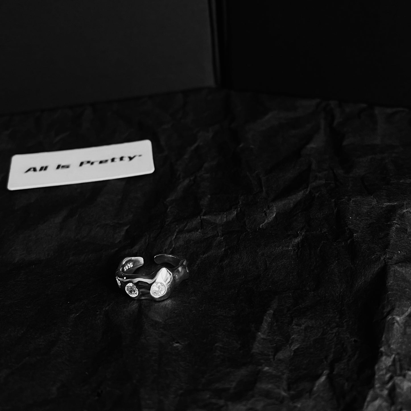 Handmade sterling silver ring