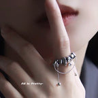 Handmade stylish cuff earring