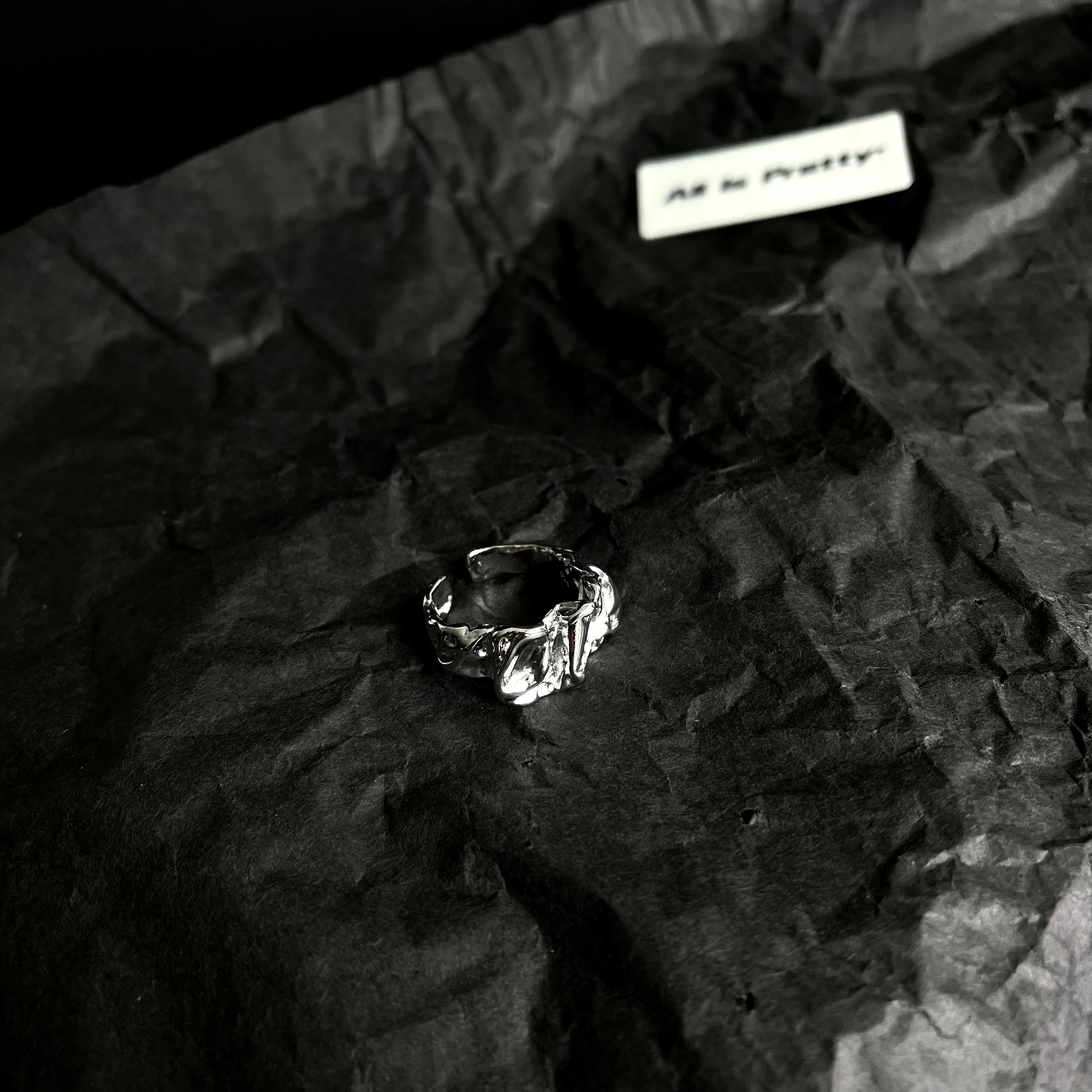Handmade sterling silver ring
