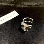 Unique silver ring