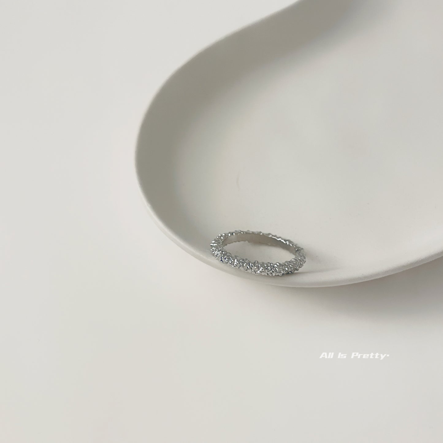 Unisex Texture Ring