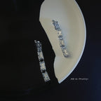 crystal dropped earrings