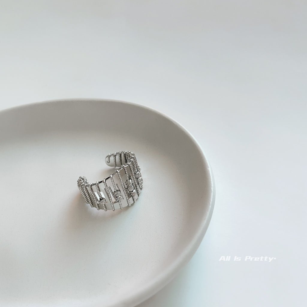 Skeleton Harp Ring
