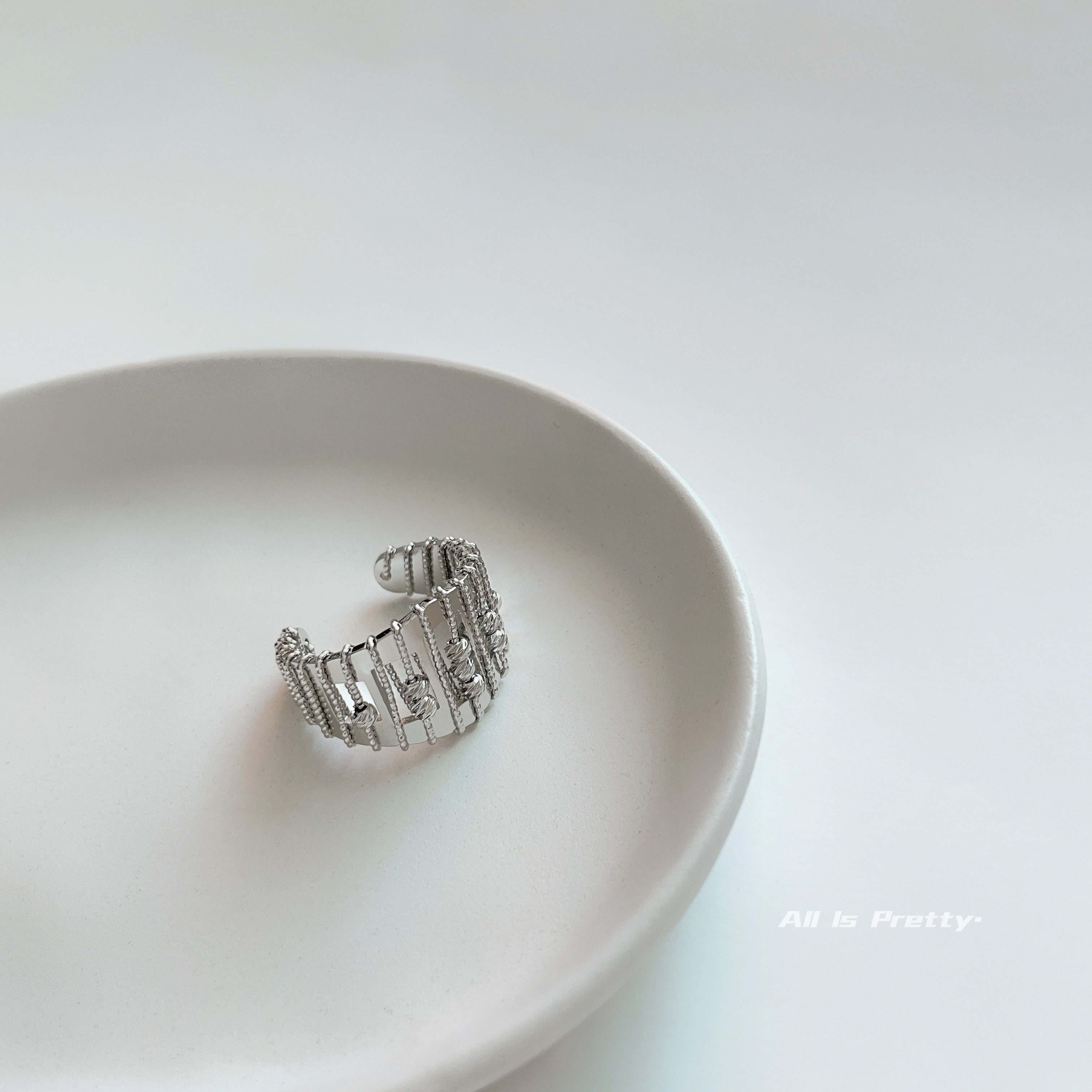 Skeleton Harp Ring