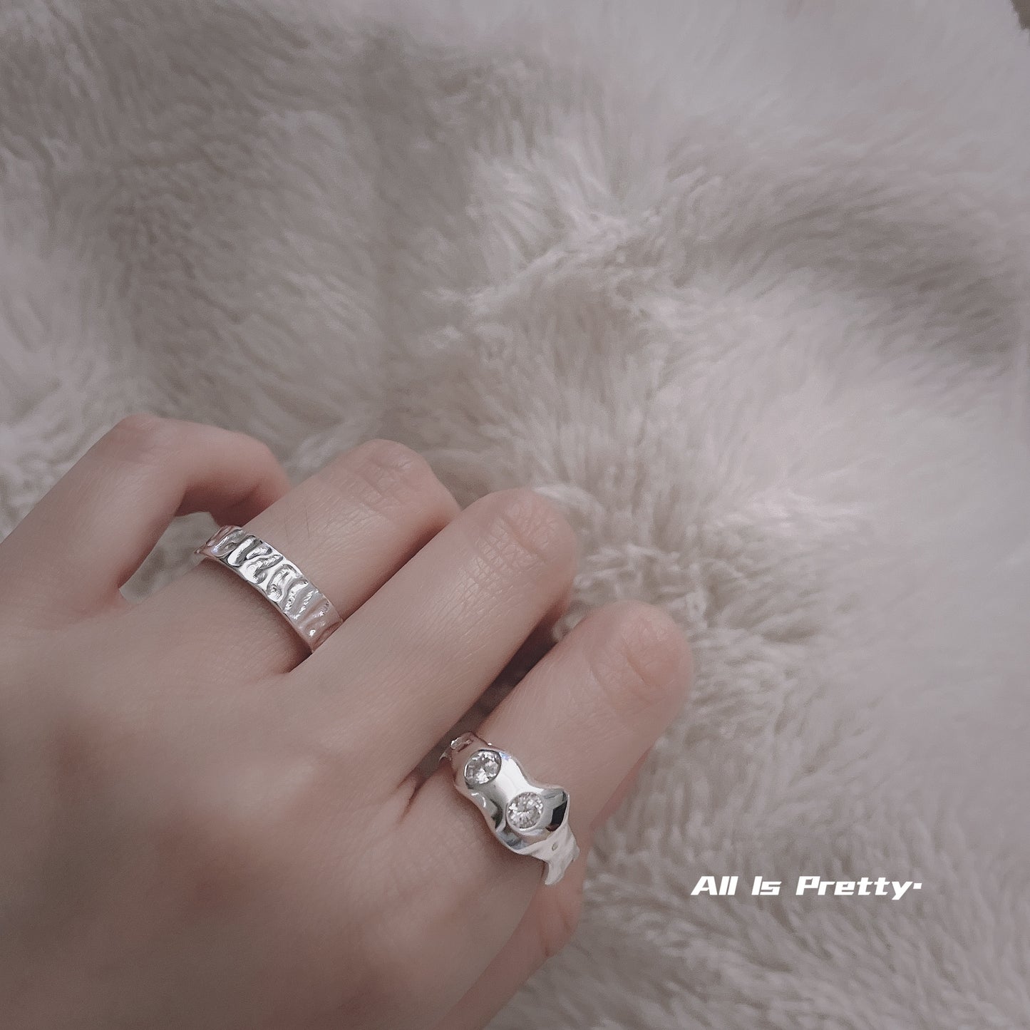 Handmade sterling silver ring