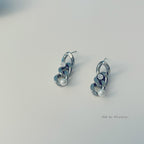Mini chain earrings