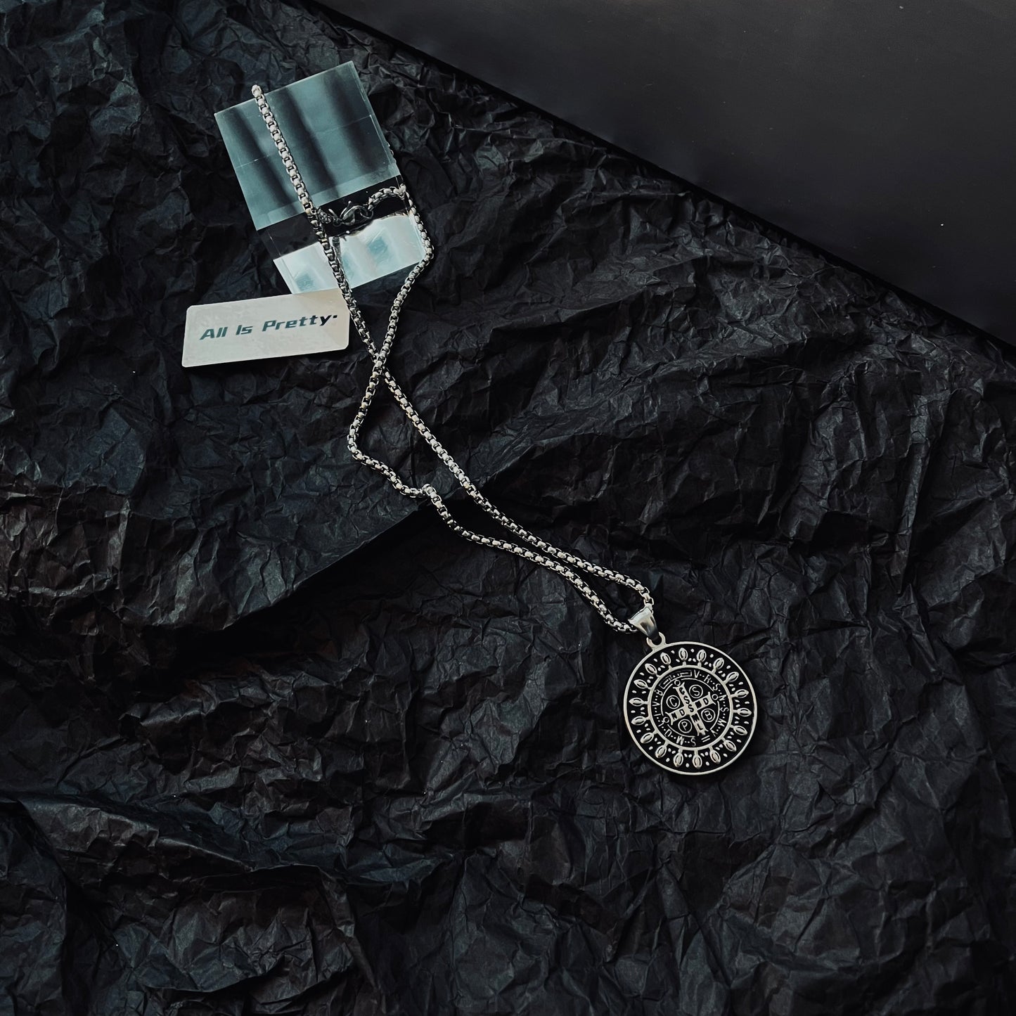 Vintage coin pendant necklace