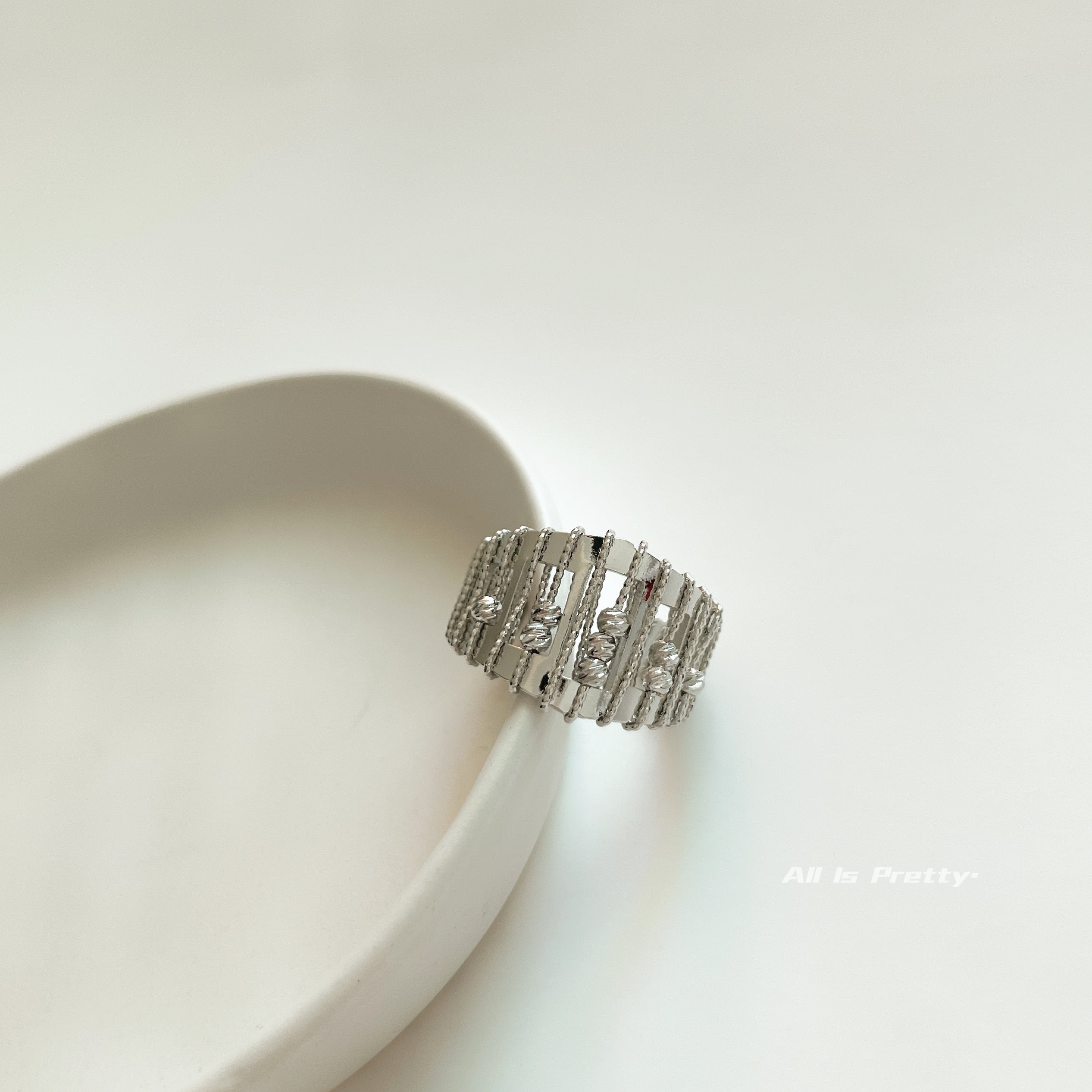 Skeleton Harp Ring