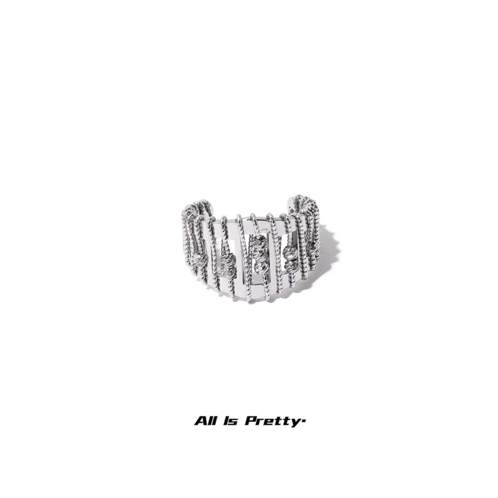 Skeleton Harp Ring