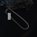 Chunky curb-link chain necklace
