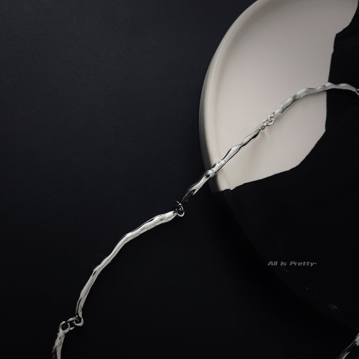 Wave Link Necklace