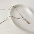Round box chain choker necklace