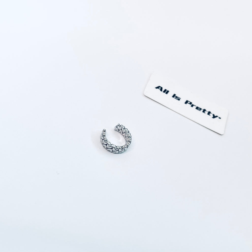 Textured earring cuff (single)