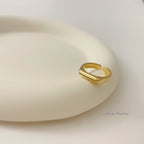 18k gold plated ring