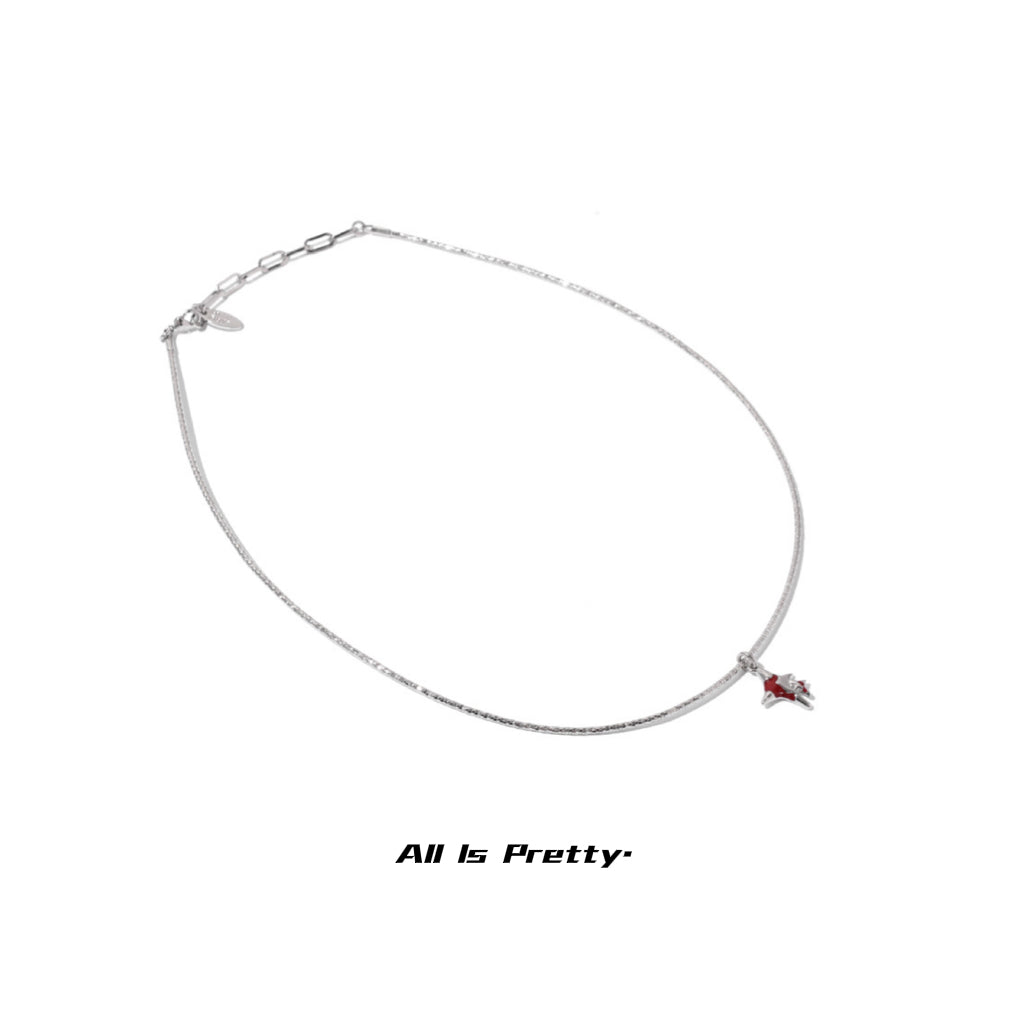 Sleek Star Pendant Necklace