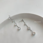 Teardrops crystal earrings
