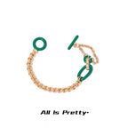 18k yellow gold plated bracelet