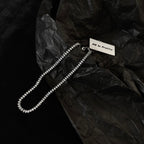 Crystal choker necklace
