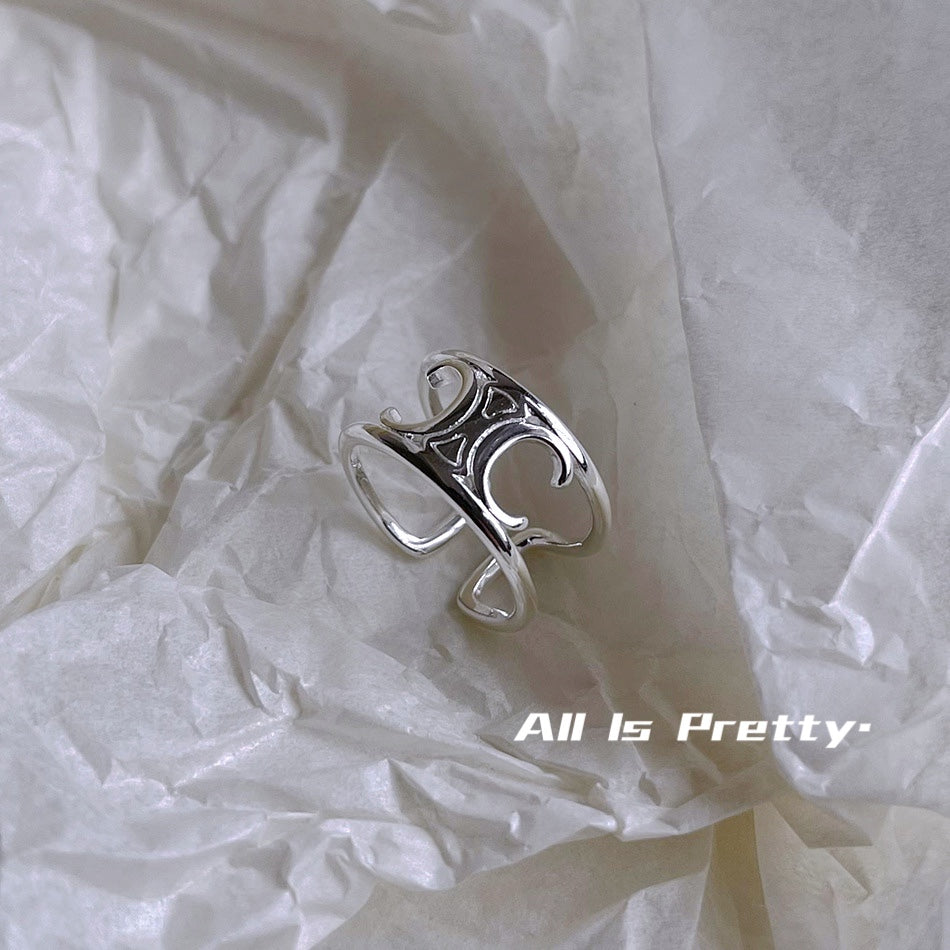 Triomphe Silver Ring