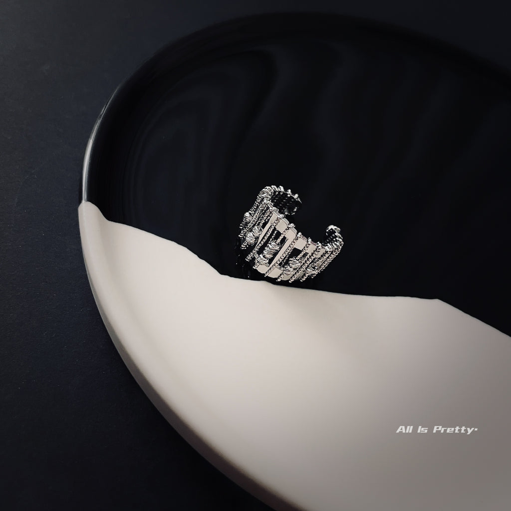 Skeleton Harp Ring