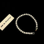 Classic tennis bracelet